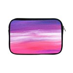 Abstract In Pink & Purple Apple iPad Mini Zippered Sleeve Front