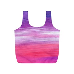 Abstract In Pink & Purple Reusable Bag (s)