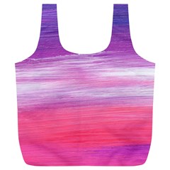 Abstract In Pink & Purple Reusable Bag (xl) by StuffOrSomething