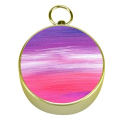 Abstract In Pink & Purple Gold Compass