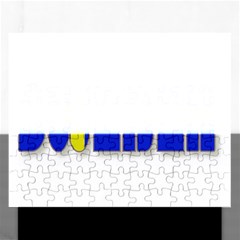 Flag Spells Sweden Jigsaw Puzzle (rectangle) by StuffOrSomething