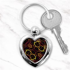 Luxury Futuristic Ornament Key Chain (heart)