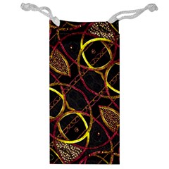 Luxury Futuristic Ornament Jewelry Bag by dflcprints