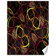 Luxury Futuristic Ornament Canvas 18  X 24  (unframed)