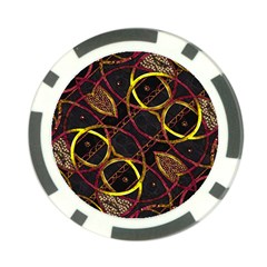 Luxury Futuristic Ornament Poker Chip (10 Pack) by dflcprints