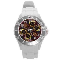 Luxury Futuristic Ornament Plastic Sport Watch (large)