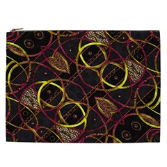 Luxury Futuristic Ornament Cosmetic Bag (xxl) by dflcprints