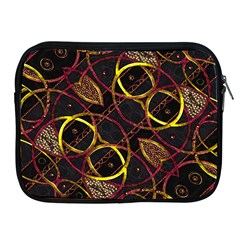 Luxury Futuristic Ornament Apple Ipad Zippered Sleeve by dflcprints