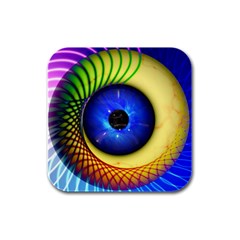 Eerie Psychedelic Eye Drink Coasters 4 Pack (square) by StuffOrSomething