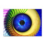 Eerie Psychedelic Eye A4 Sticker 100 Pack Front