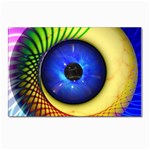 Eerie Psychedelic Eye Postcards 5  x 7  (10 Pack) Front