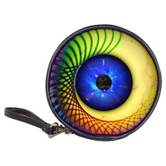 Eerie Psychedelic Eye Cd Wallet