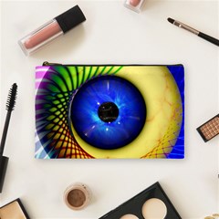 Eerie Psychedelic Eye Cosmetic Bag (medium) by StuffOrSomething