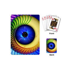 Eerie Psychedelic Eye Playing Cards (mini)