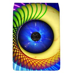 Eerie Psychedelic Eye Removable Flap Cover (large) by StuffOrSomething