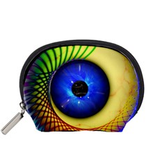 Eerie Psychedelic Eye Accessories Pouch (small) by StuffOrSomething