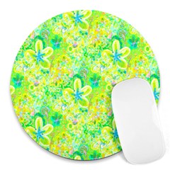 Summer Fun 8  Mouse Pad (round) by rokinronda