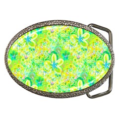 Summer Fun Belt Buckle (oval)