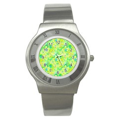 Summer Fun Stainless Steel Watch (slim)