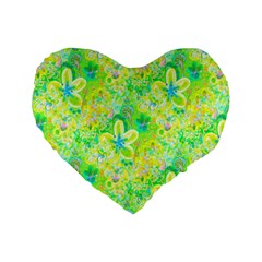 Summer Fun 16  Premium Heart Shape Cushion 