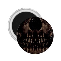 Skull Poster Background 2 25  Button Magnet by dflcprints