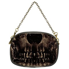 Skull Poster Background Chain Purse (two Sided)  by dflcprints