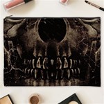 Skull Poster Background Cosmetic Bag (XXXL) Front