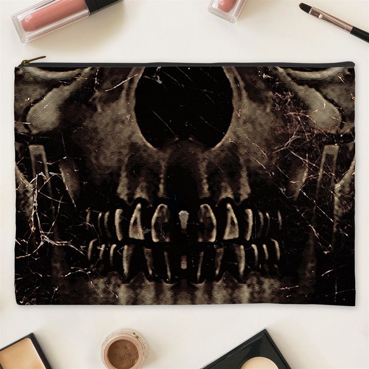 Skull Poster Background Cosmetic Bag (XXXL)