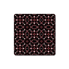 Futuristic Dark Pattern Magnet (square)