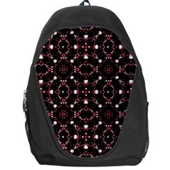 Futuristic Dark Pattern Backpack Bag by dflcprints