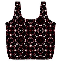 Futuristic Dark Pattern Reusable Bag (xl)