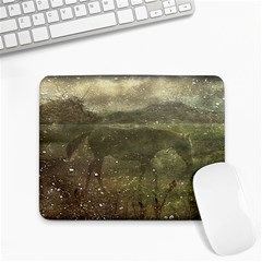 Flora And Fauna Dreamy Collage Small Mouse Pad (rectangle) by dflcprints