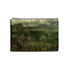 Flora And Fauna Dreamy Collage Cosmetic Bag (medium) by dflcprints