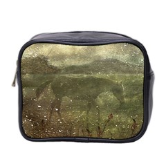 Flora And Fauna Dreamy Collage Mini Travel Toiletry Bag (two Sides) by dflcprints