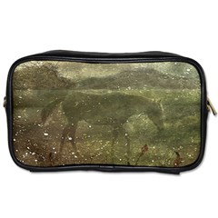 Flora And Fauna Dreamy Collage Travel Toiletry Bag (two Sides)