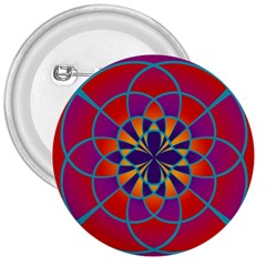 Mandala 3  Button