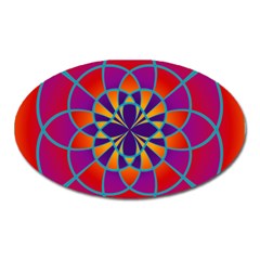 Mandala Magnet (oval)