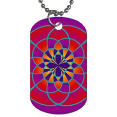 Mandala Dog Tag (two-sided)  by SaraThePixelPixie