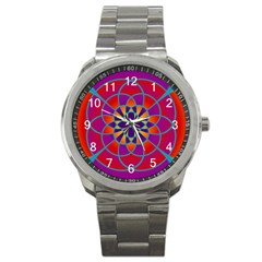 Mandala Sport Metal Watch