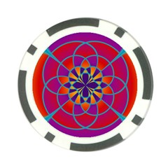 Mandala Poker Chip