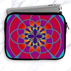 Mandala Apple Ipad Zippered Sleeve by SaraThePixelPixie