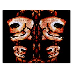 Skull Motif Ornament Jigsaw Puzzle (rectangle)