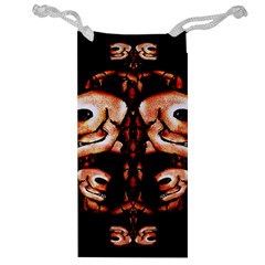 Skull Motif Ornament Jewelry Bag