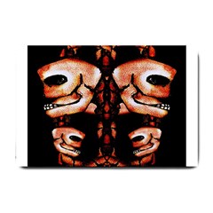 Skull Motif Ornament Small Door Mat