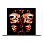 Skull Motif Ornament Large Door Mat 30 x20  Door Mat