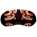 Skull Motif Ornament Sleeping Mask Front