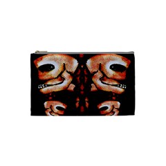 Skull Motif Ornament Cosmetic Bag (small)