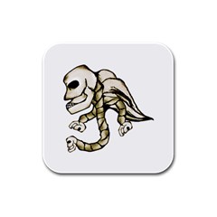 Angel Skull Drink Coasters 4 Pack (square) by dflcprints