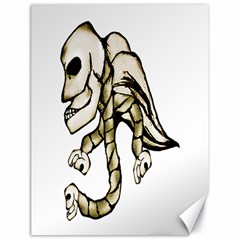 Angel Skull Canvas 18  X 24  (unframed) by dflcprints