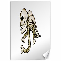 Angel Skull Canvas 20  X 30  (unframed) by dflcprints